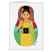 Carte Matryoshka Birmane (Devant)