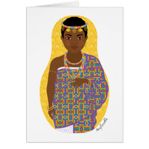 Carte Matryoshka ghanéenne