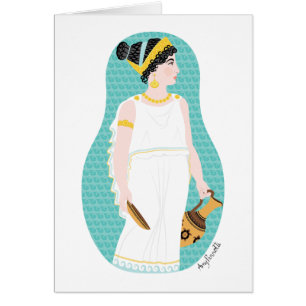 Carte Matryoshka grecque antique
