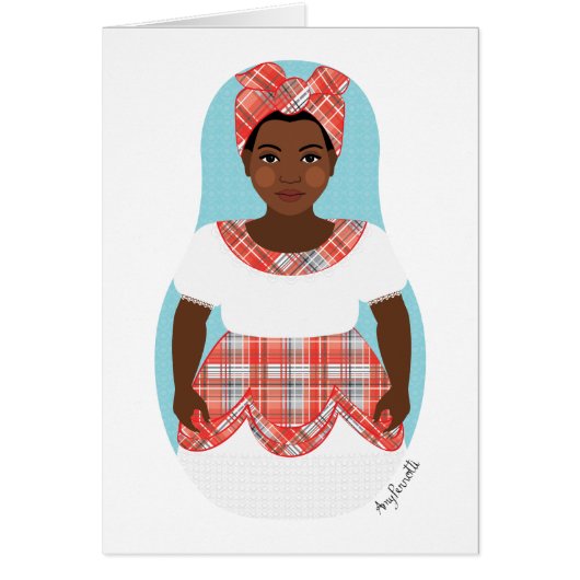 Carte Matryoshka jamaïcaine (Devant)