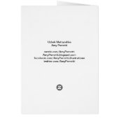 Carte Matryoshka ouzbek (Dos)