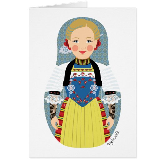 Carte Matryoshka suisse (Devant)