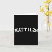 Carte Matt 11_28  (Fleur jaune)