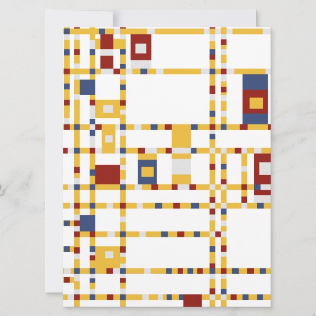 Carte Matte 6,5 po x 8,75 po, enveloppes blanches standa (Devant)