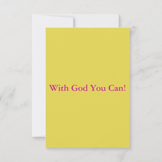 Carte Matthieu 10:1 KJV Bible Scripture Pic Greeting (Dos)