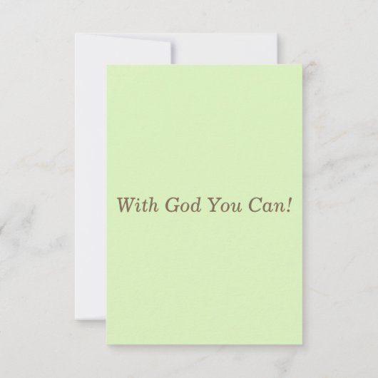 Carte Matthieu 6:15 KJV Bible Scripture Pic Greeting (Dos)