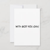 Carte Matthieu 6:19-21 KJV Bible Scripture Salutation (Dos)