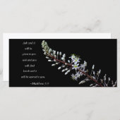 Carte Matthieu 7:7 (Devant / Derrière)