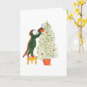 Carte Matty et Ty Christmas (Fleur jaune)