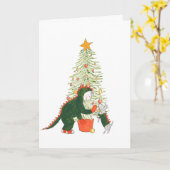 Carte Matty et Ty Christmas (Fleur jaune)