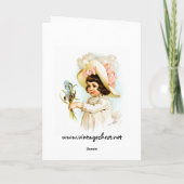 Carte Maud Humphrey : Enfant français (Dos)