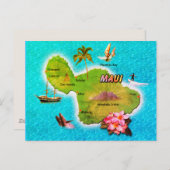Carte Maui (Devant / Derrière)