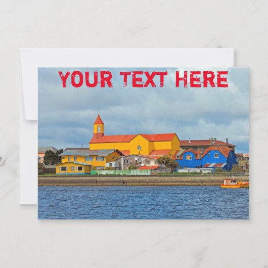 Carte Maullin, Chili (Devant)