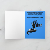 Carte Mauvais goût mais drôle de parachute (Intérieur)