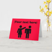 CARTE MAUVAIS JOUR (Fleur jaune)