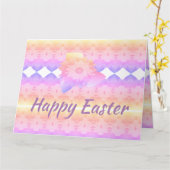 Carte Mauve et jaune (Fleur jaune)