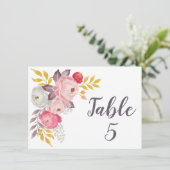 Carte Mauve Rose (Debout devant)