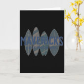 Carte Mavericks Half Moon Y California Big Wave Surfing (Fleur jaune)