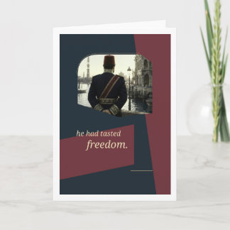 Carte Mawlana Il Avait Goûté à la Liberté Art Littéraire