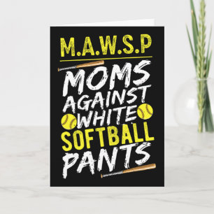 Carte Mawsp Mères contre les pantaloux blancs Mawsp Mère