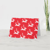 Carte Max the Reindeer Silhouette (Devant)