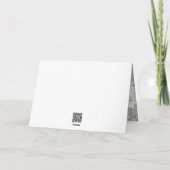 Carte May Flowers Pink Blessings Greeting Card (Dos)