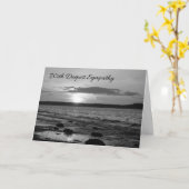 Carte May God heal your heart. (Fleur jaune)