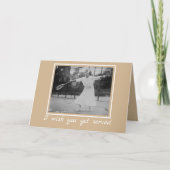 Carte May Sutton jouant au tennis (Devant)