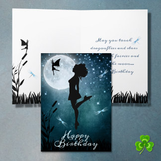 Carte May You Dance with Fairies Irish Dance Anniversair