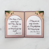 Carte May Your Joy Be Filled Birthday (Intérieur)