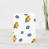 Carte Maybelline Hatched Cloth Easter Napkins (Devant)