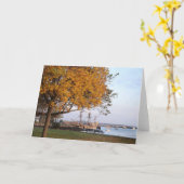 Carte Mayflower II en octobre (Fleur jaune)