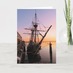 Carte Mayflower II Octobre aube