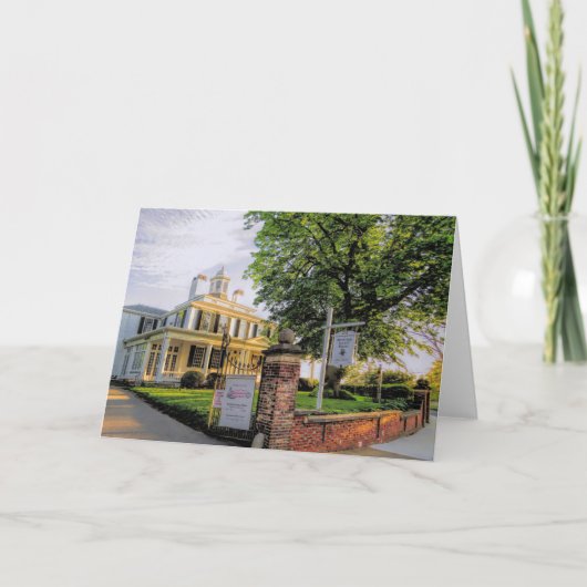 Carte Mayflower Society Maison Plymouth MA (Devant)