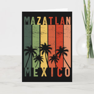 Carte Mazatlan Mexique Souvenir Vacances Mexicaines Homm