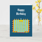 Carte Maze crayon (Fleur jaune)