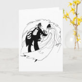 Carte Mazel Tov ! (Fleur jaune)