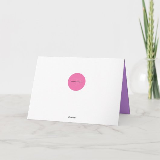 Carte Mazel Tov (fleurs) (Dos)