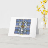 Carte McDowell Crest + Tartan Greeting Card (Fleur jaune)