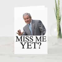 Me Manque Encore ? L'humour anti-obama de Bush Geo