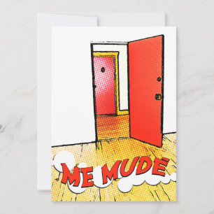 Carte me mudé : puerta cómica