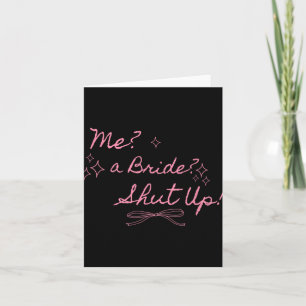 Carte Me Une Mariée Fermée Bachelorette Party Bridal