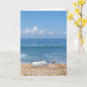 Carte Mea Culpa (Fleur jaune)