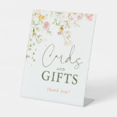 Carte Meadow fleur sauvage et signe cadeau (Recto)