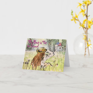 Carte Meadow "Le meilleur est encore à venir"