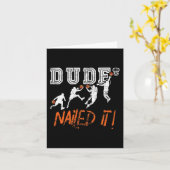 Carte Mec cloué - Baller Basketball Player - Hooper (Fleur jaune)