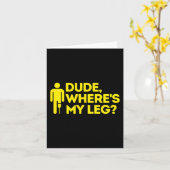 Carte Mec où est My Leg Amputee Handenes (Fleur jaune)