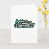 Carte Mécanicien de machine Machiniste CNC Cadeau drôle  (Fleur jaune)