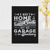 Carte Mécanique automobile Moteur Drôle Idée cadeau (Fleur jaune)