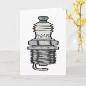 Carte Mécanique du bouchon d'étincelle (Fleur jaune)